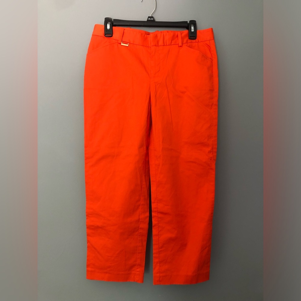 Ralph Lauren Golf Size 4 Orange Capris !